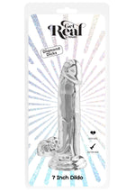 ToyJoy Get Real Clear Dildo with Balls 7'