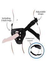 ToyJoy Get Real Strap-On Full Cover Deluxe Harness O/S