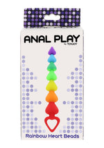 ToyJoy Anal Play Rainbow Heart Beads