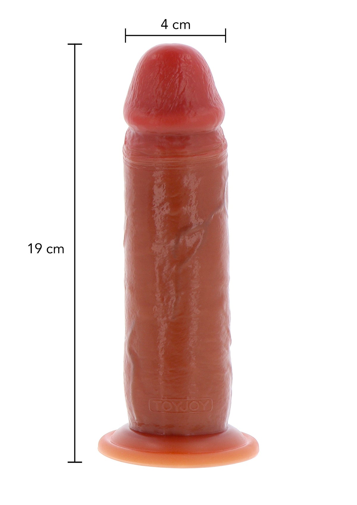 ToyJoy Get Real Silicone Foreskin Dong 19 cm