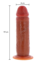 ToyJoy Get Real Silicone Foreskin Dong 19 cm