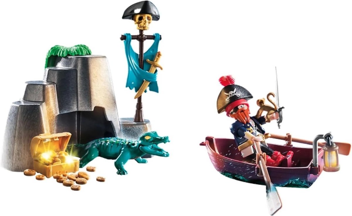 Playmobil Pirates Schatverstopplaats - 70860 ACTIE!