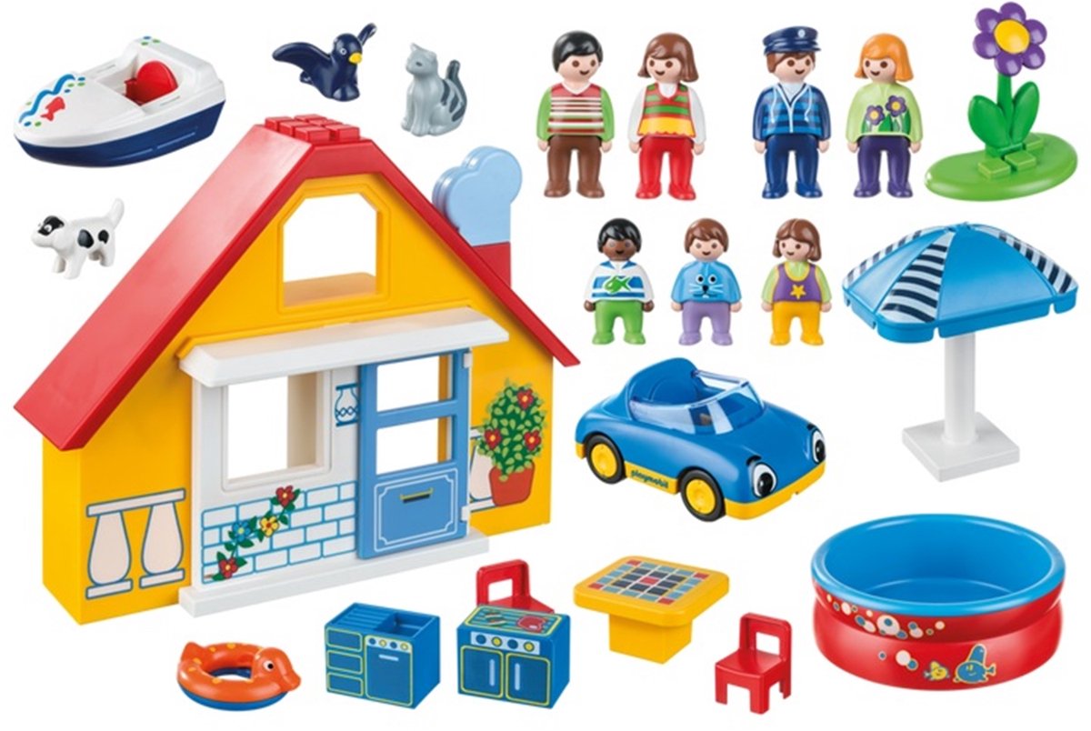 Playmobil 123 Holiday Cottage - 9527 ACTIE!