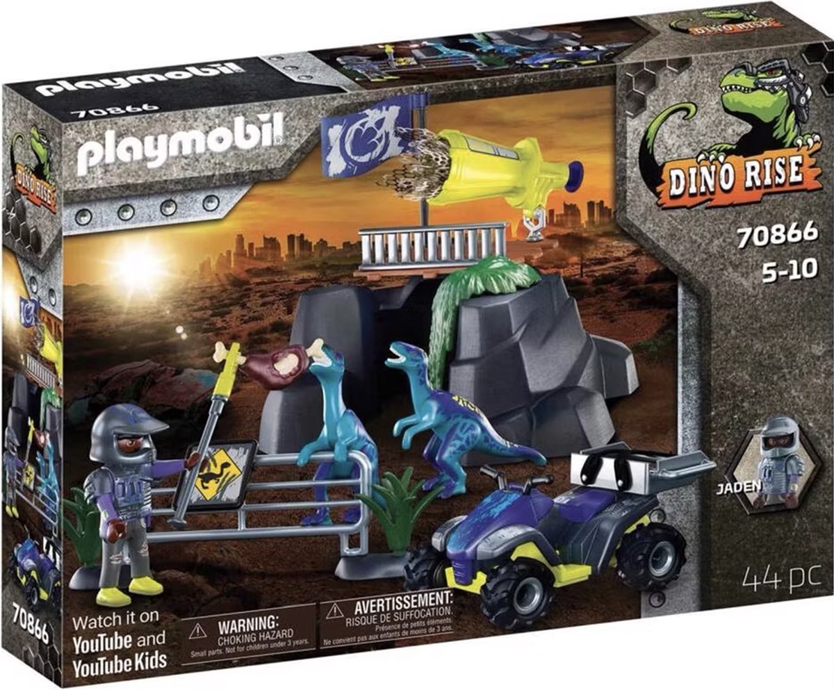 Playmobil Dino Rise avonturen van Jaden speelset met figuren - 70866 ACTIE!