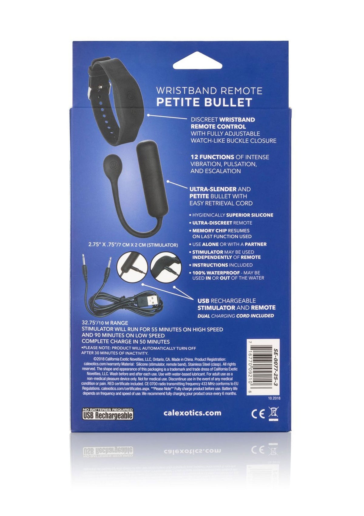 CalExotics Wristband Remote Petite Bullet