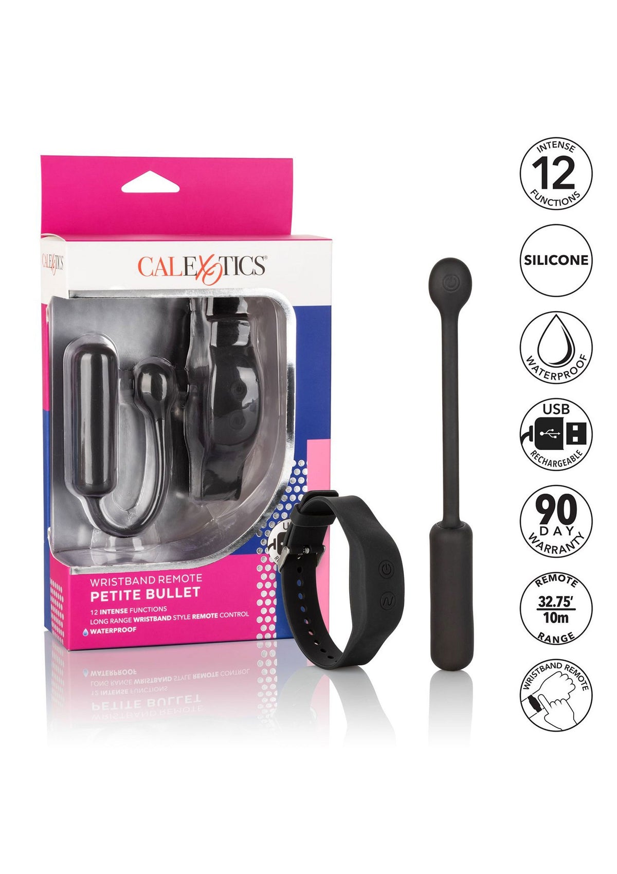 CalExotics Wristband Remote Petite Bullet