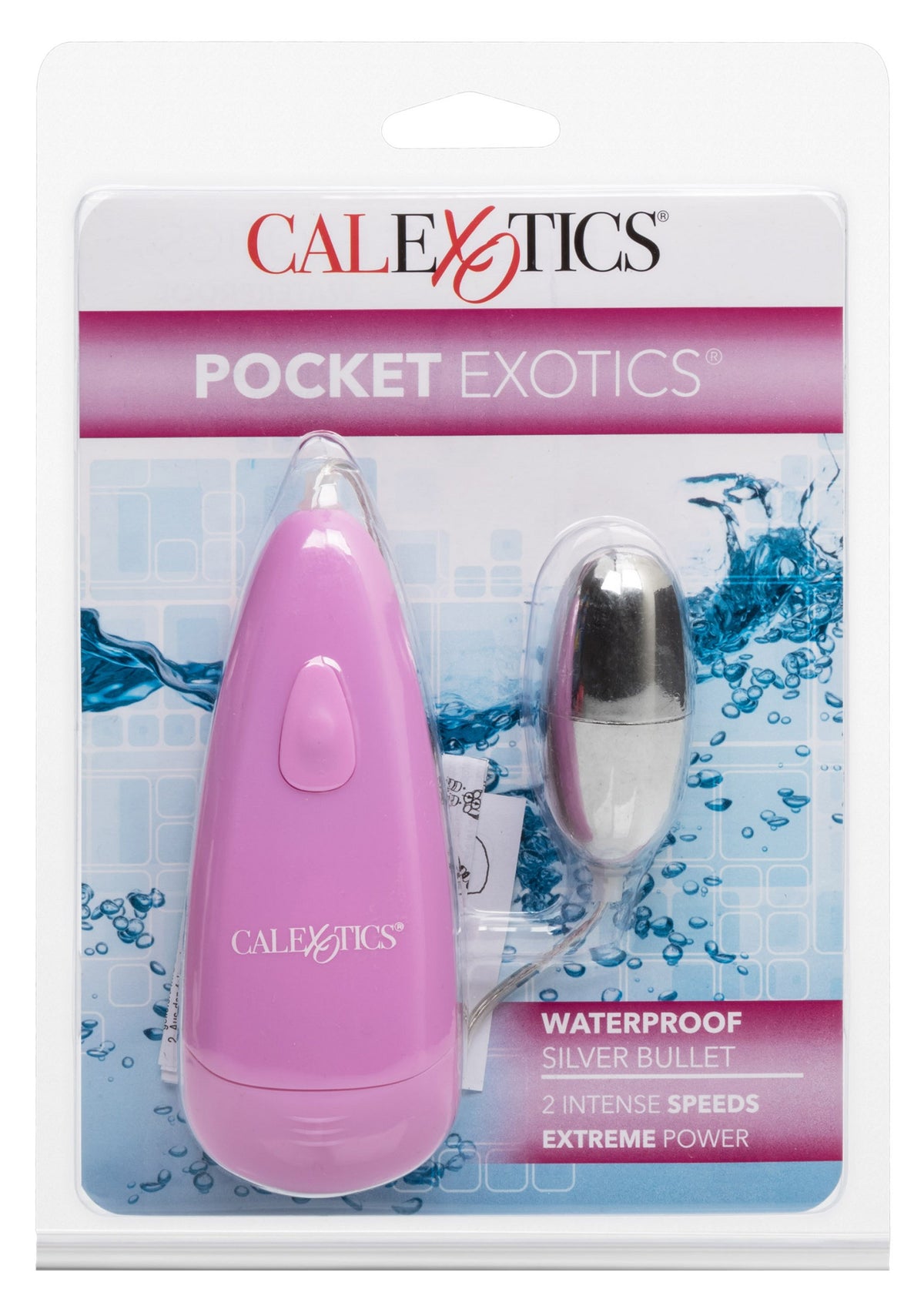 CalExotics Pocket Exotics Waterproof Silver Bullet