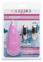 CalExotics Pocket Exotics Waterproof Double Silver Bullets