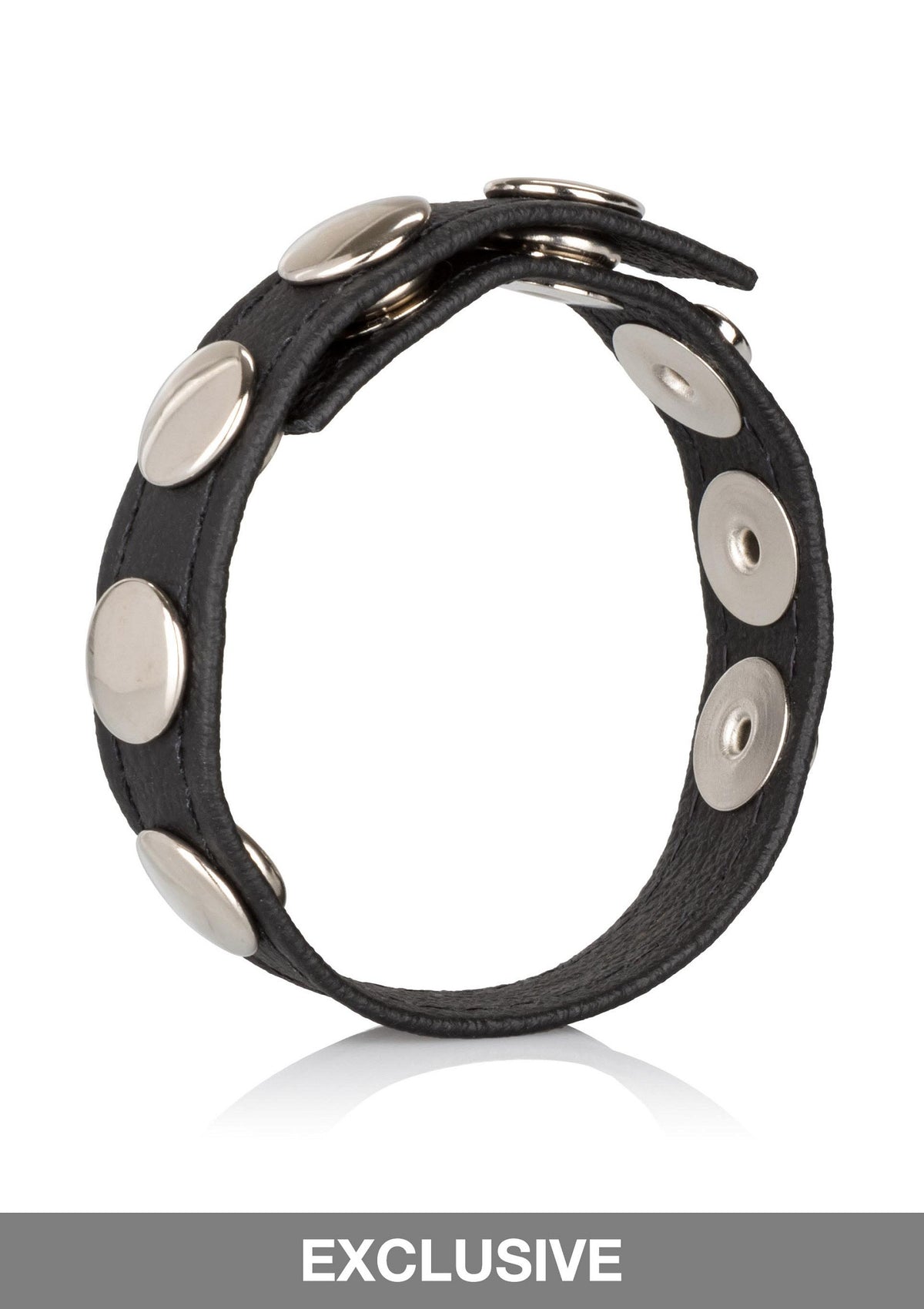 CalExotics Leather Multi-Snap Ring