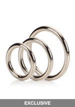 CalExotics Silver Ring - 3 Piece Set
