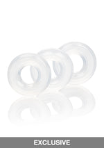 CalExotics Set of 3 Silicone Stacker Rings