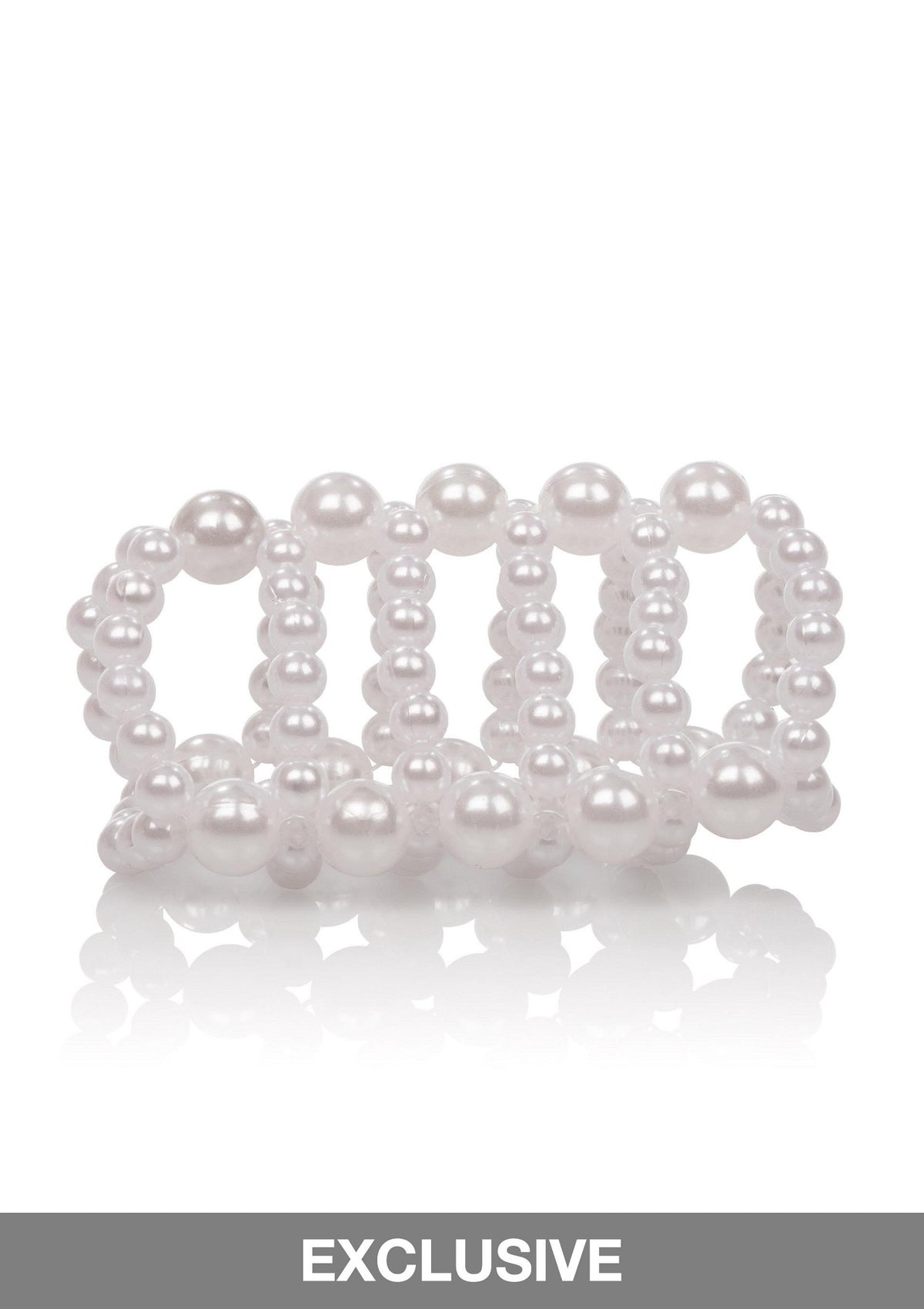 CalExotics Basic Essentials Pearl Stroker Beads 2.75'/7 cm