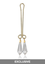 CalExotics Intimate Play Crystal Clitoral Jewelry
