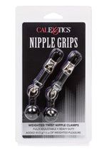 CalExotics Nipple Grips Weighted Twist Nipple Clamps