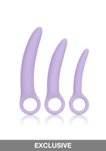 CalExotics Dr. Laura Berman Alena Set of 3 Silicone Dilators