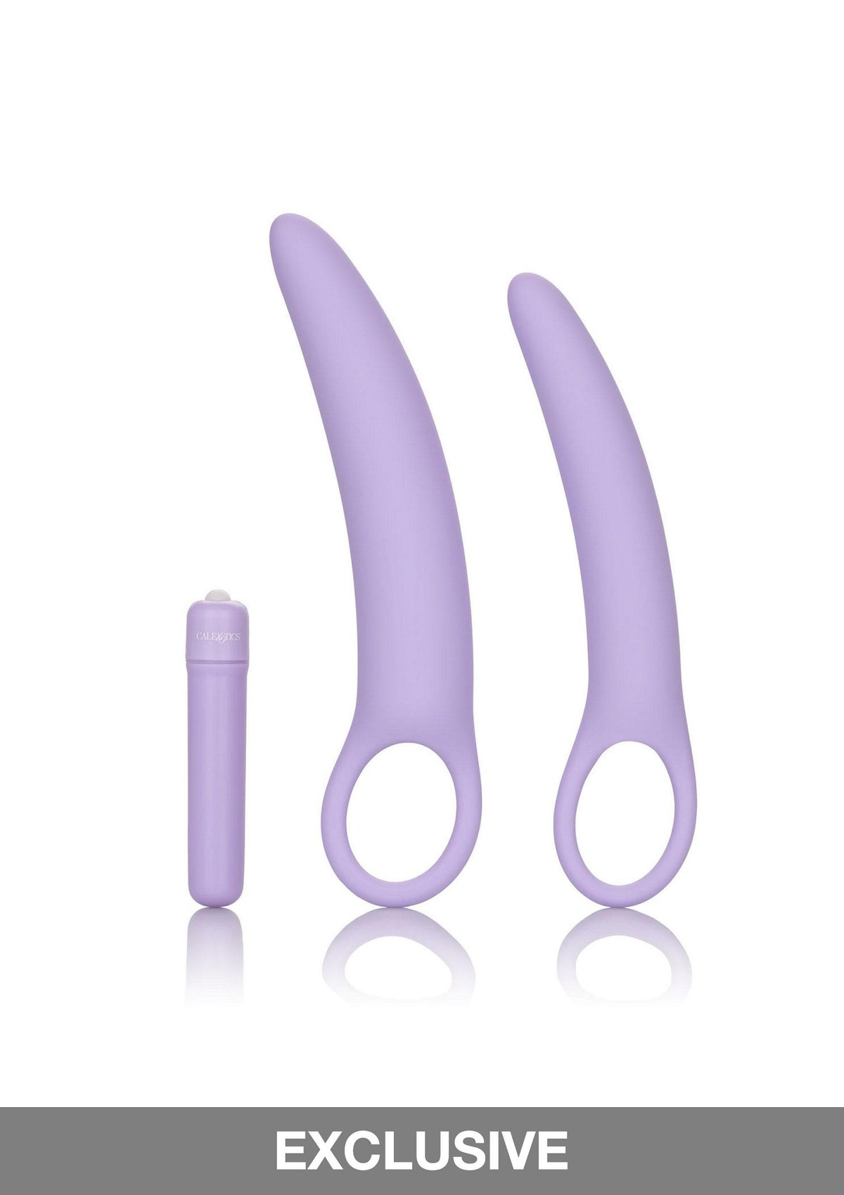 CalExotics Dr. Laura Berman Isabelle Set of 2 Vibrating Silicone Dilators