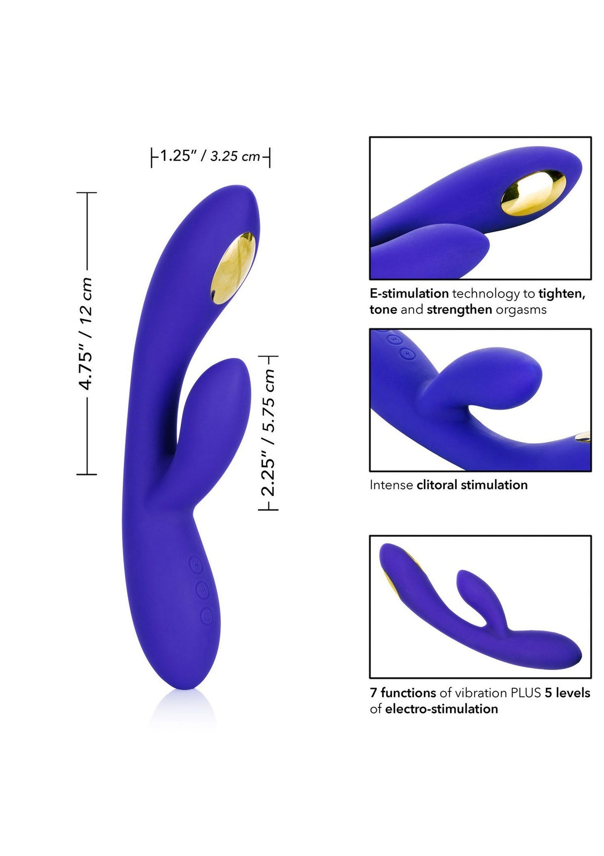 CalExotics Impulse Intimate E-Stimulator Dual Wand