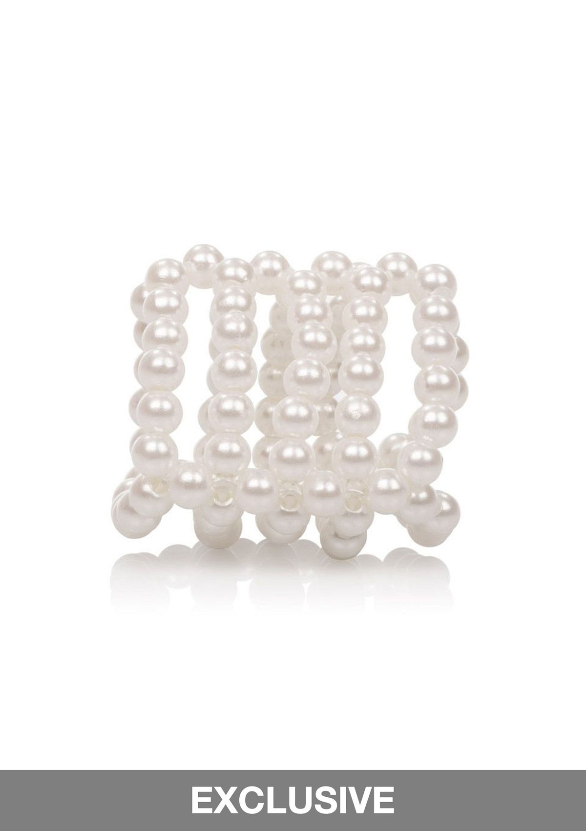 CalExotics Basic Essentials Pearl Stroker Beads 1.5'/3.75 cm