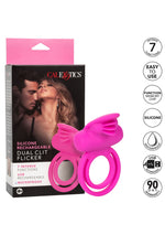 CalExotics Silicone Rechargeable Dual Clit Flicker Enhancer