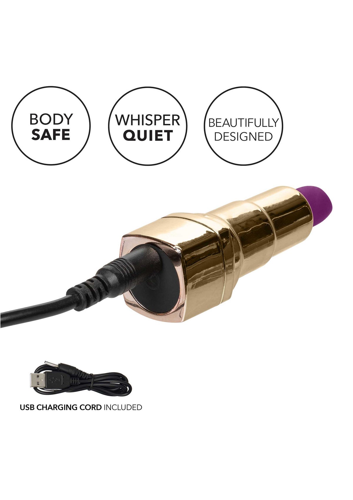 CalExotics Naughty Bits Bad Bitch Lipstick Vibrator