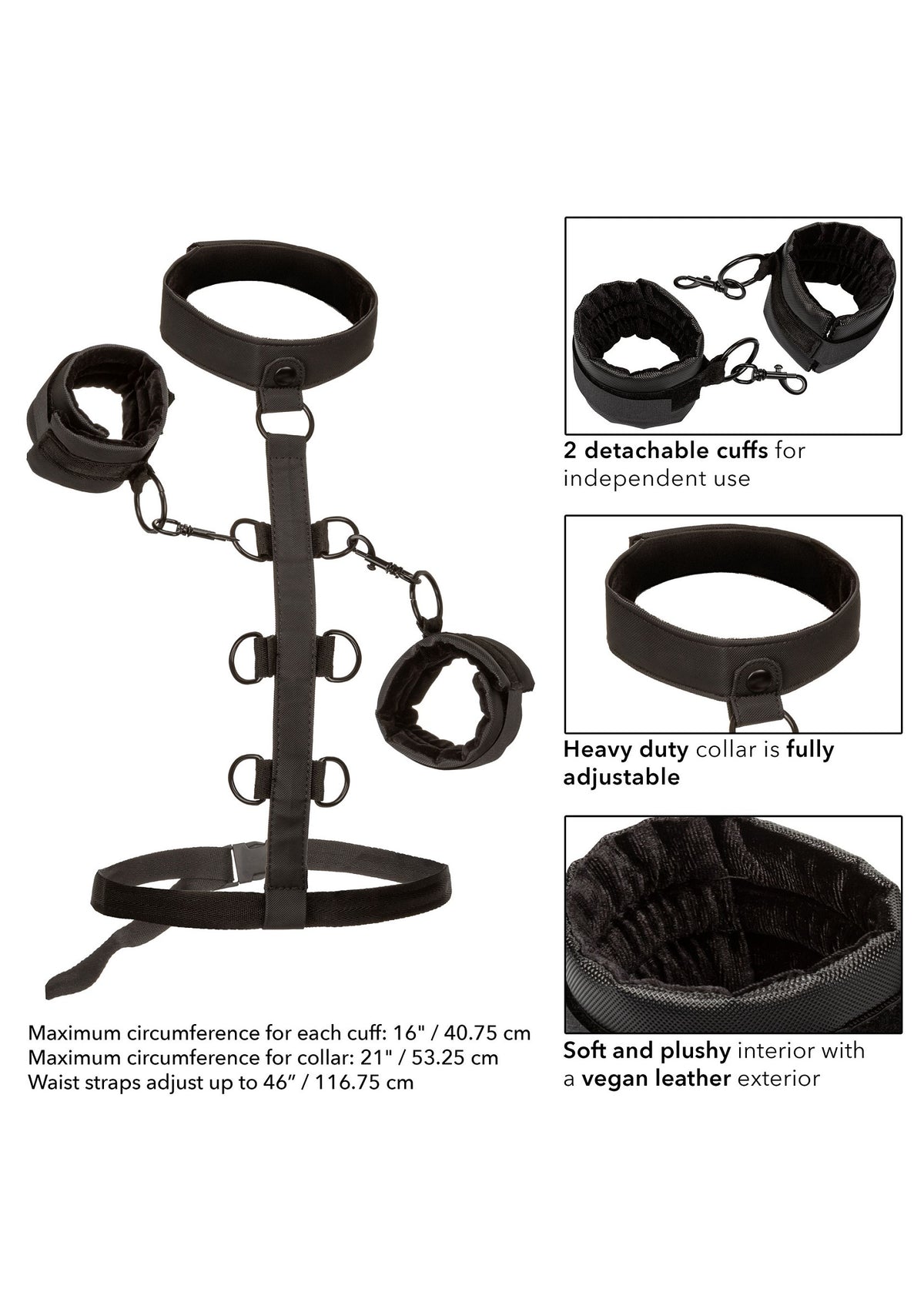 CalExotics Boundless Collar Body Restraint