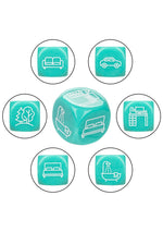 CalExotics Naughty Bits Roll With It Icon-Based Sex Dice Game