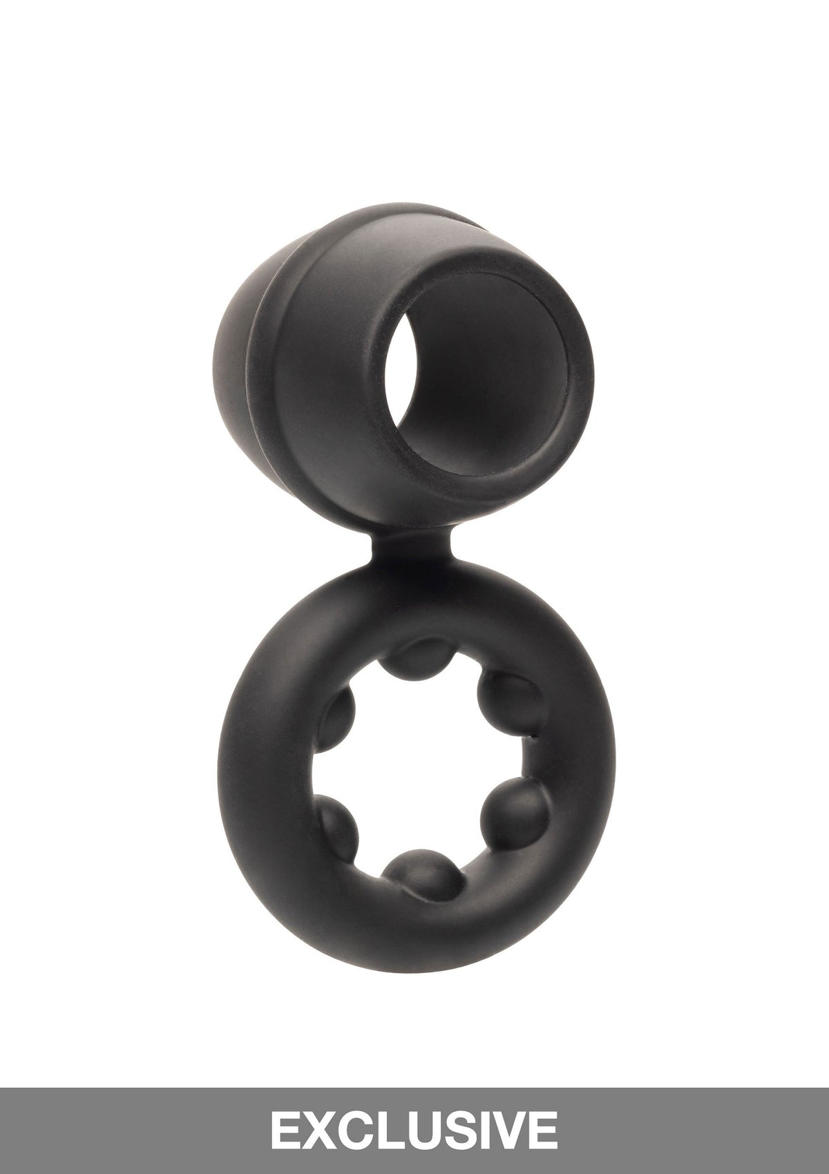 CalExotics Alpha Liquid Silicone Dual Magnum Ring