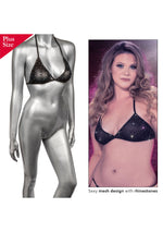 CalExotics Radiance Plus Size Triangle Bikini Top