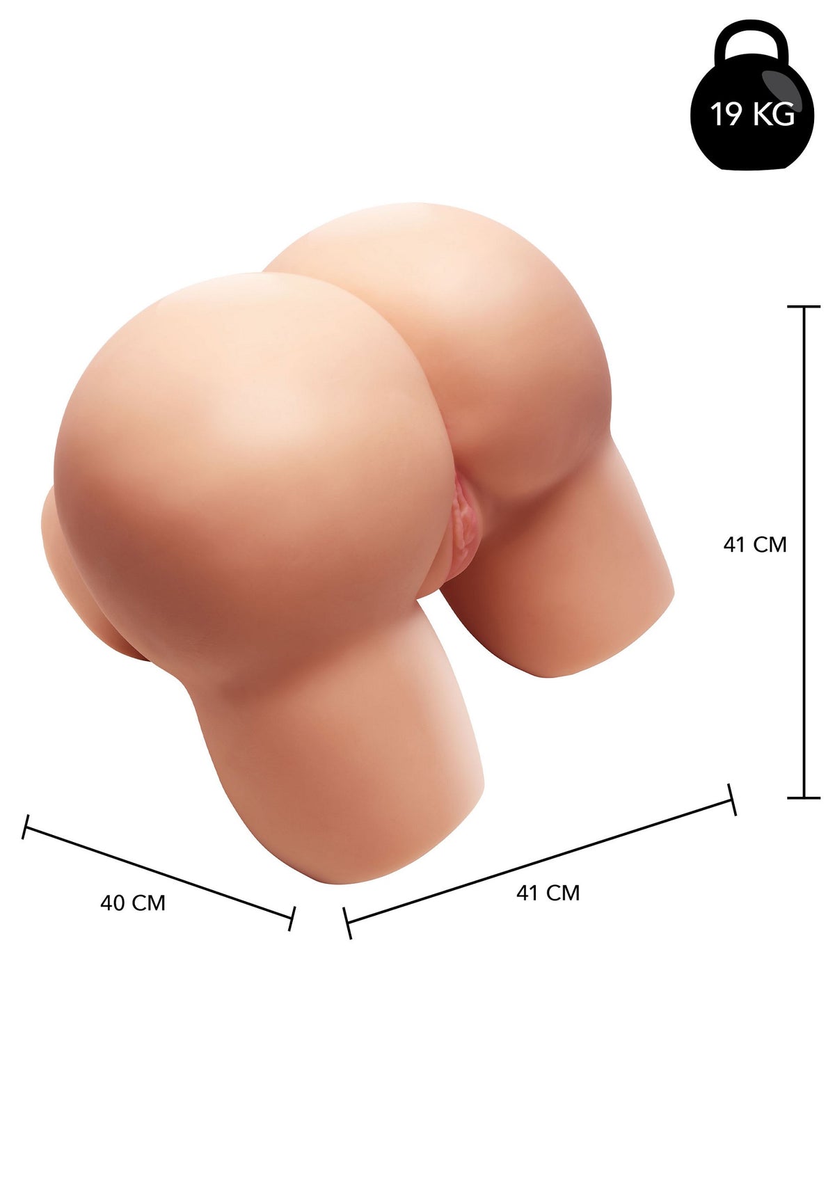 Hidden Desire Bangers Fabulous Fat Mega Ass 19kg