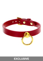 Taboom Bondage in Luxury O-Ring Collar