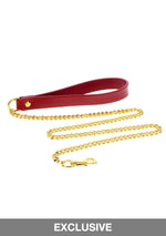 Taboom Bondage in Luxury Chain Leash