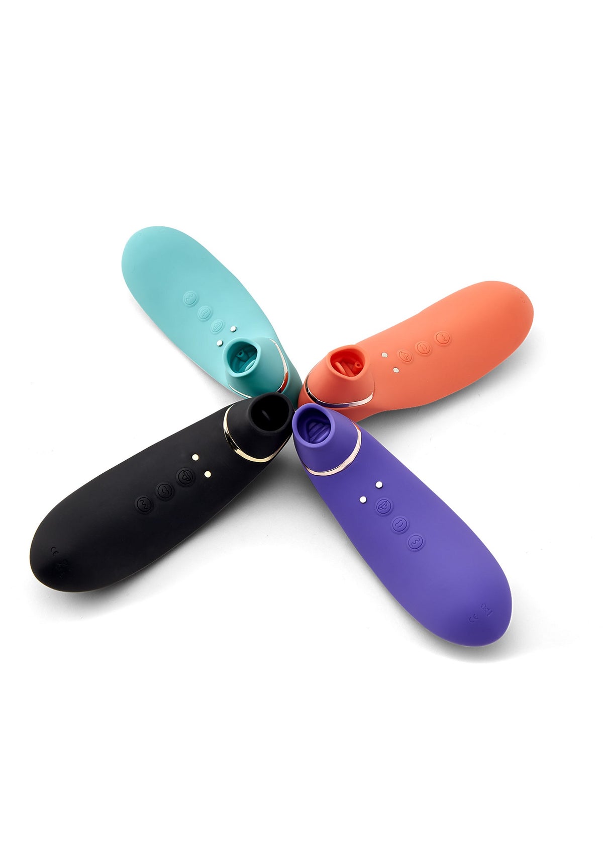 Nu Sensuelle Trinitii 3in1 Tongue 18K Gold