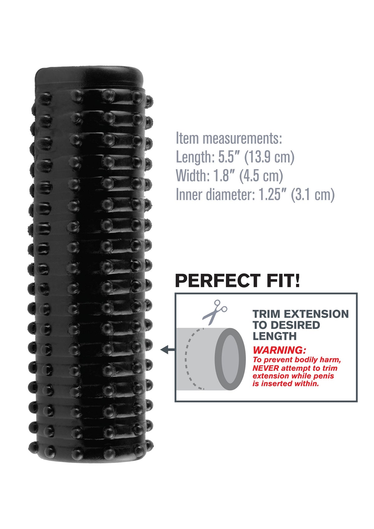 Pipedream Fantasy X-tensions FX Magic Pleasure Sleeve