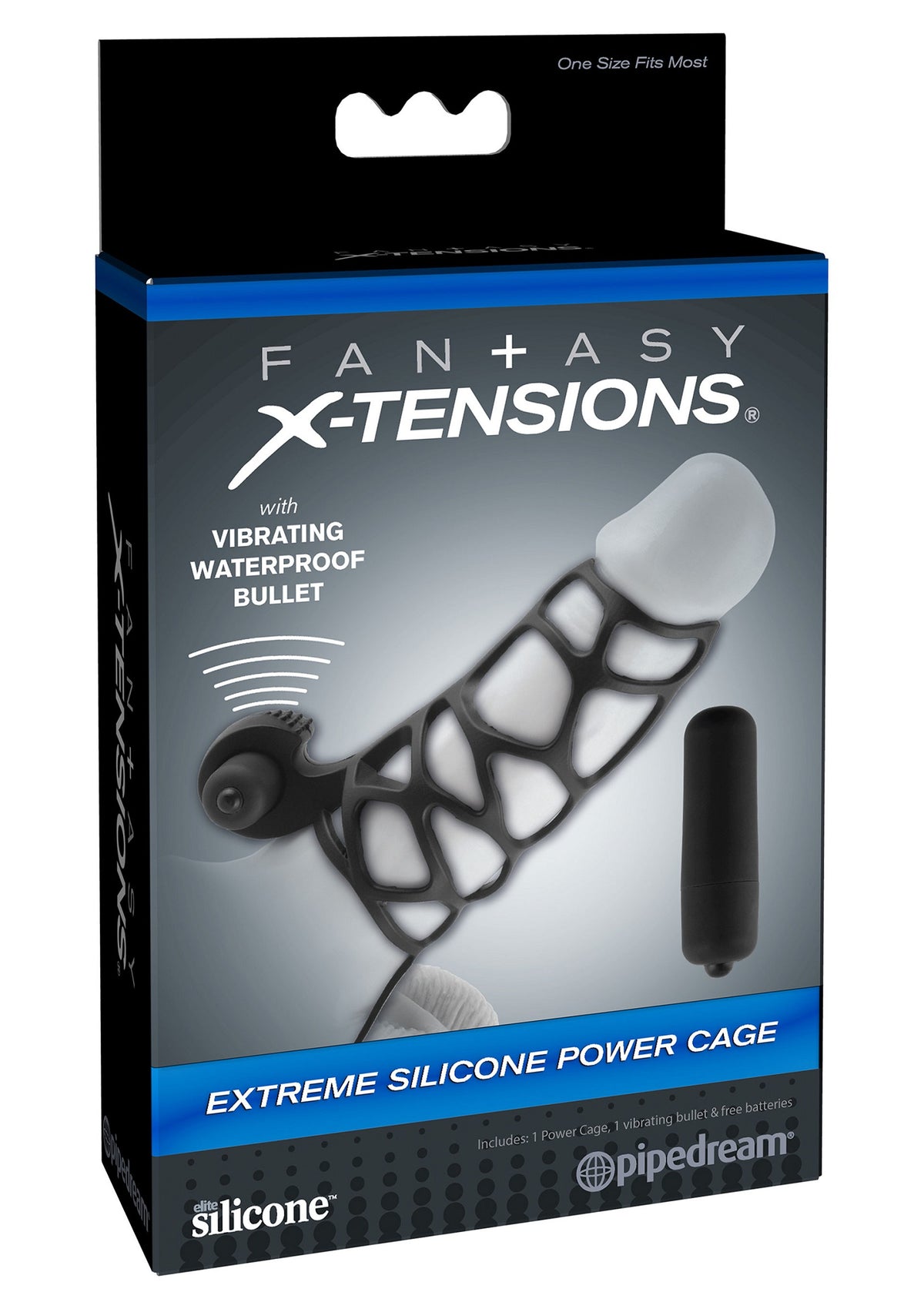 Pipedream Fantasy X-tensions FX Extreme Silicone Power Cage