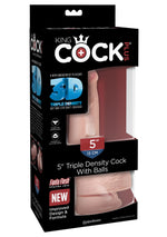 Pipedream King Cock 3D Cock with Balls 5'