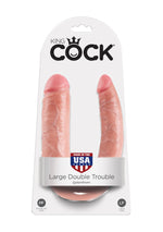 Pipedream King Cock U-shape Double Trouble L