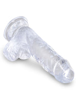Pipedream King Cock Clear 5' Balls