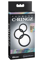 Pipedream Fantasy C-Ringz Silicone 3-Ring Stamina Set