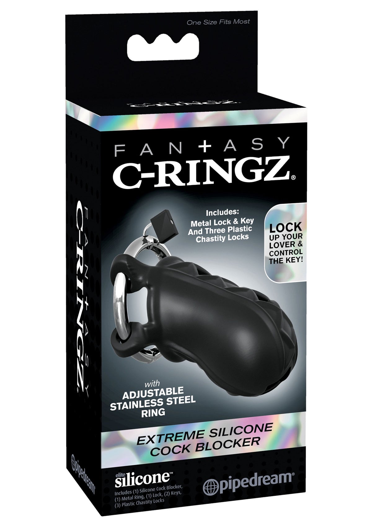 Pipedream Fantasy C-Ringz Extreme Silicone Cock Blocker