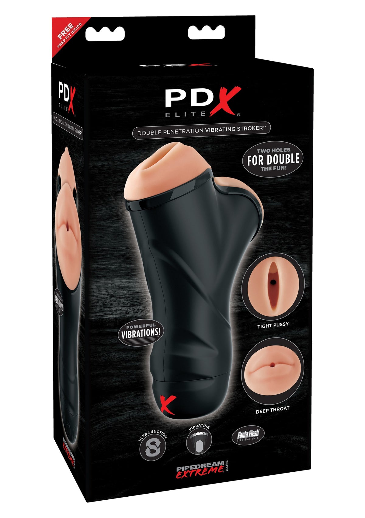Pipedream PDX Elite Double Penetration Stroker