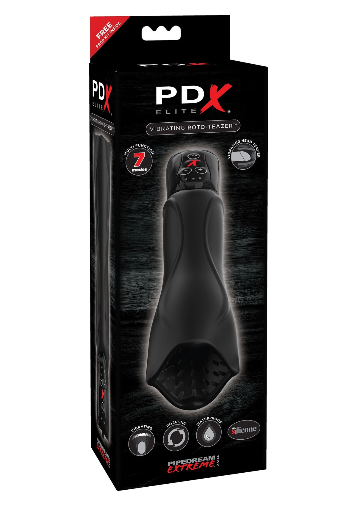 Pipedream PDX Elite Elite Vibrating Roto Teaser