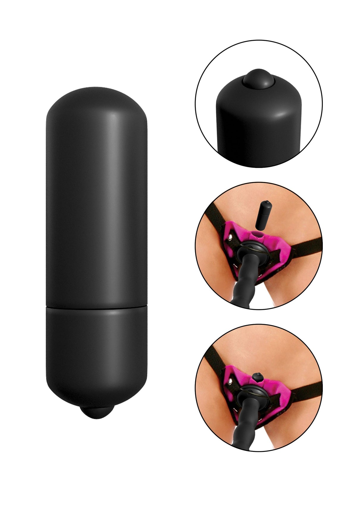 Pipedream Fetish Fantasy Vibrating Strap-On Set