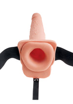 Pipedream Fetish Fantasy 9' Hollow Squirting Strap On
