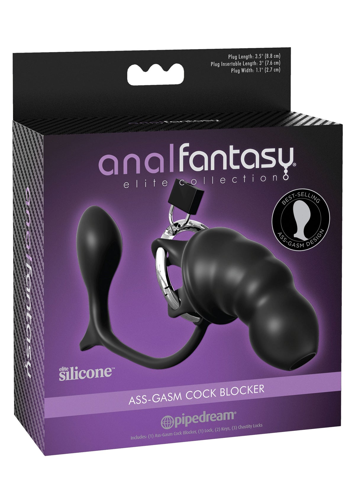 Pipedream Anal Fantasy Elite Ass-gasm Cock Blocker