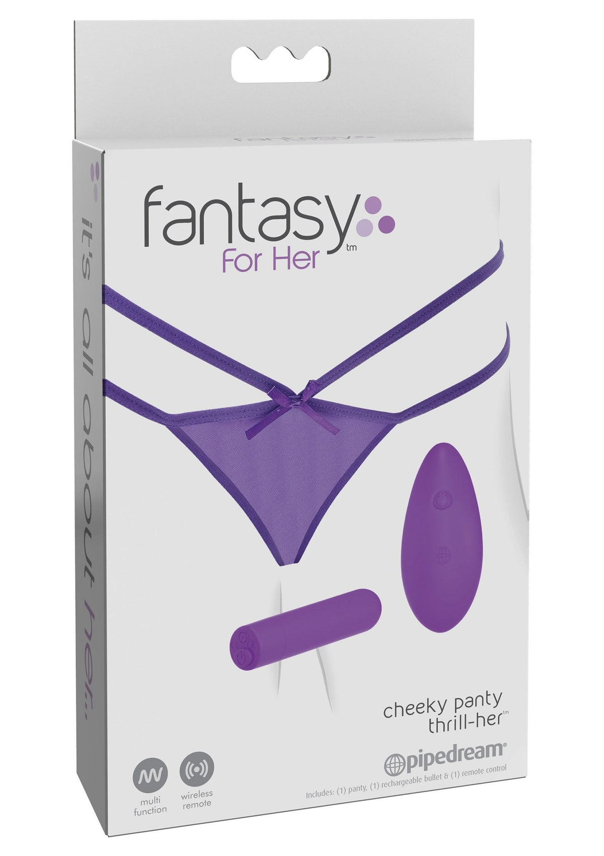 Pipedream Fantasy For Her Cheeky Panty Thrill-Her