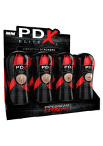Pipedream PDX Elite Vibrating Stroker Displ 12 Pcs