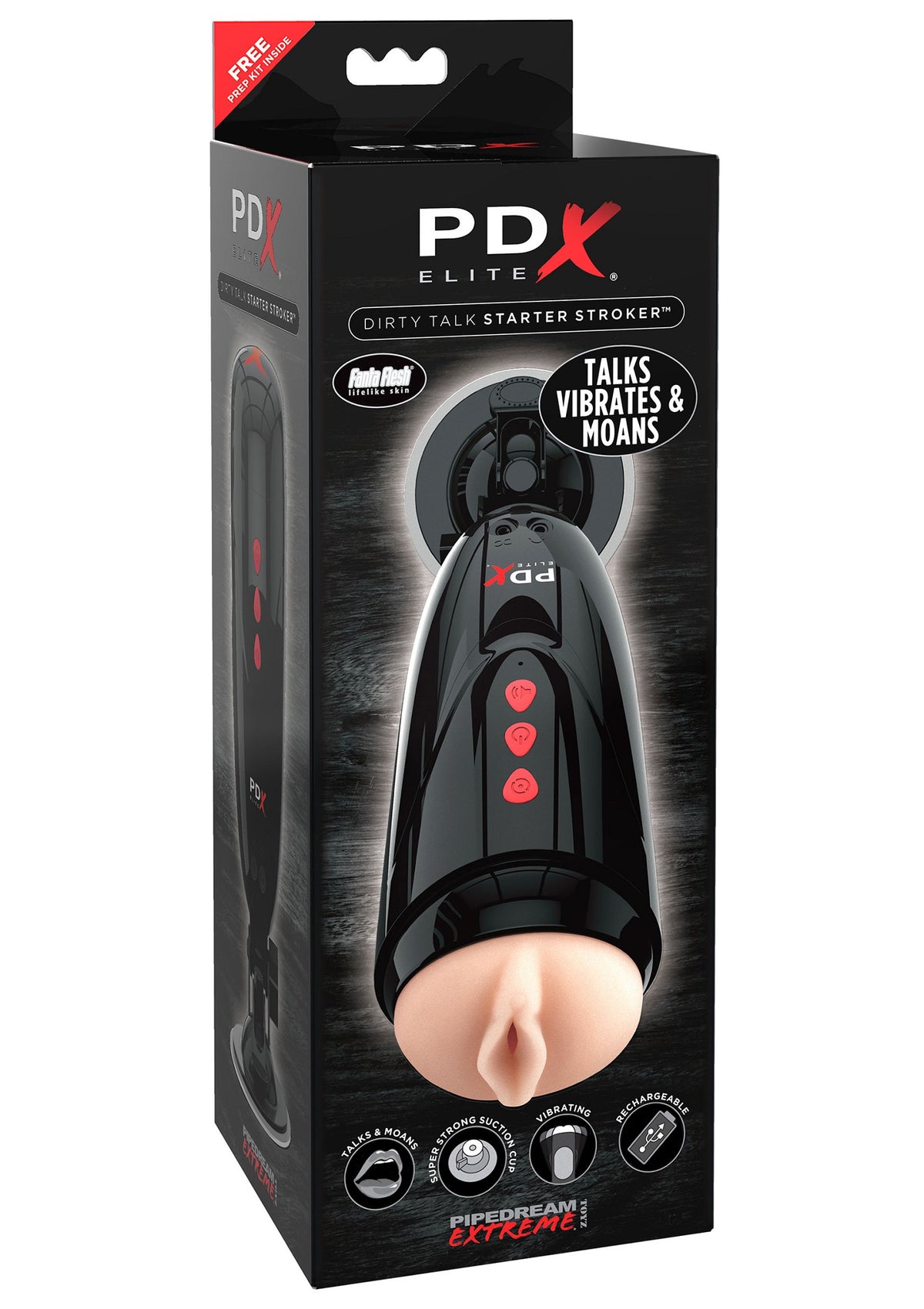 Pipedream PDX Elite Dirty Talk Starter Stroker