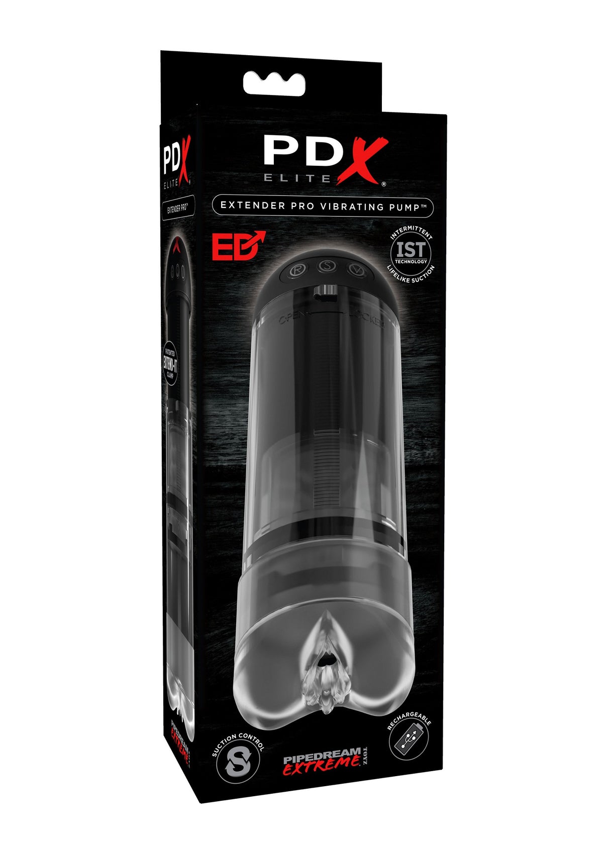 Pipedream PDX Elite Extender Vibrating Penis Pump