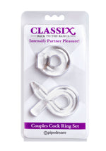 Pipedream Classix Couples Cock Ring Set