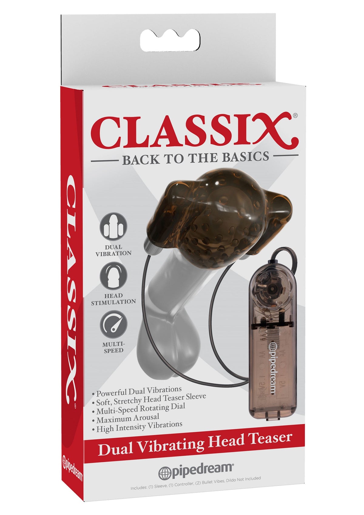 Pipedream Classix Dual Vibrating Head Teaser